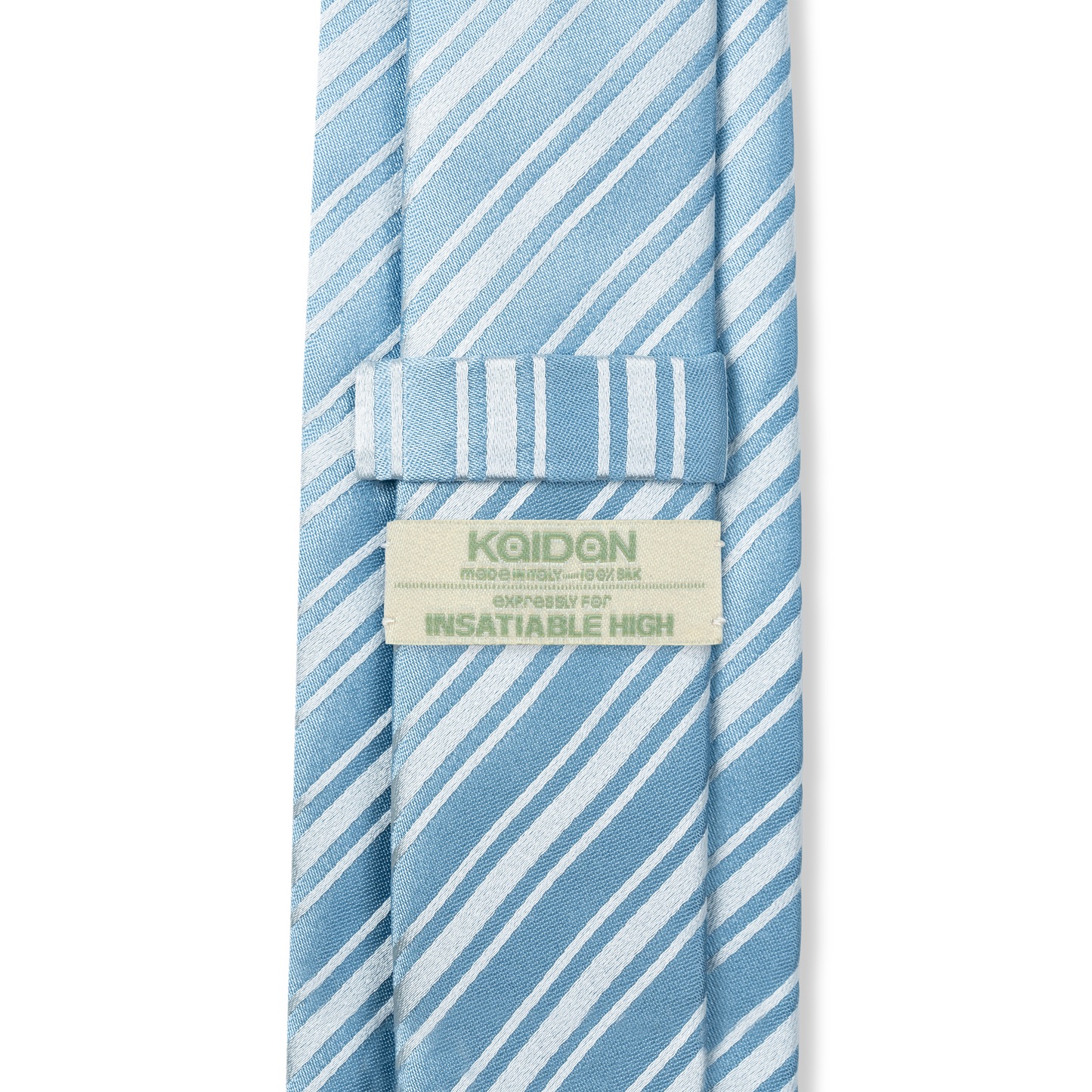 Insatiable High Silk Jacquard Tie in Ribbon