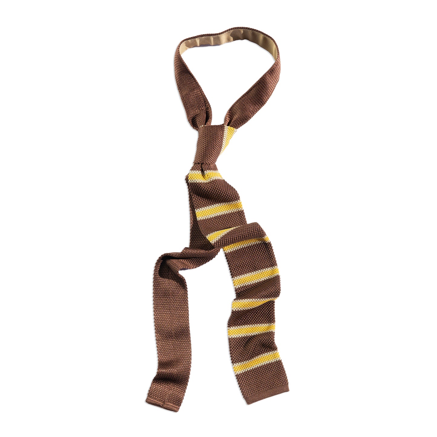 Silk Knit Tie in Friar
