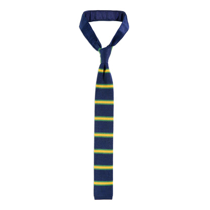 Silk Knit Tie in Club