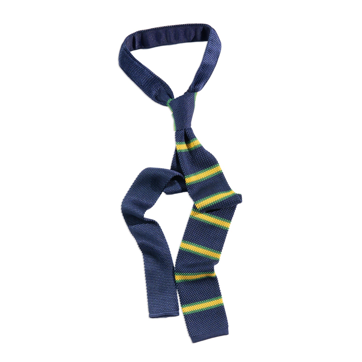 Silk Knit Tie in Club