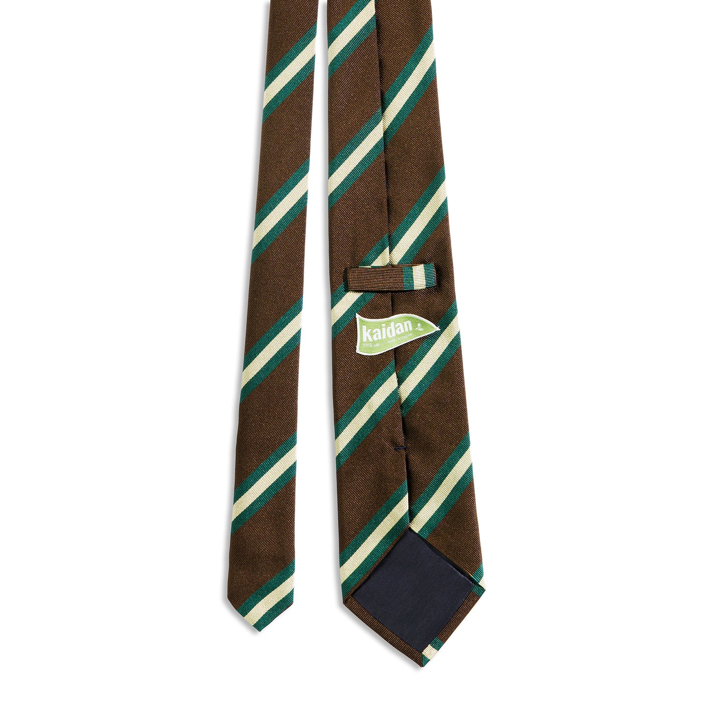 Silk Repp Tie in Duff