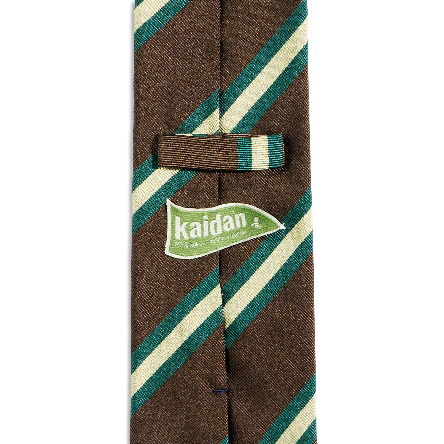 Silk Repp Tie in Duff