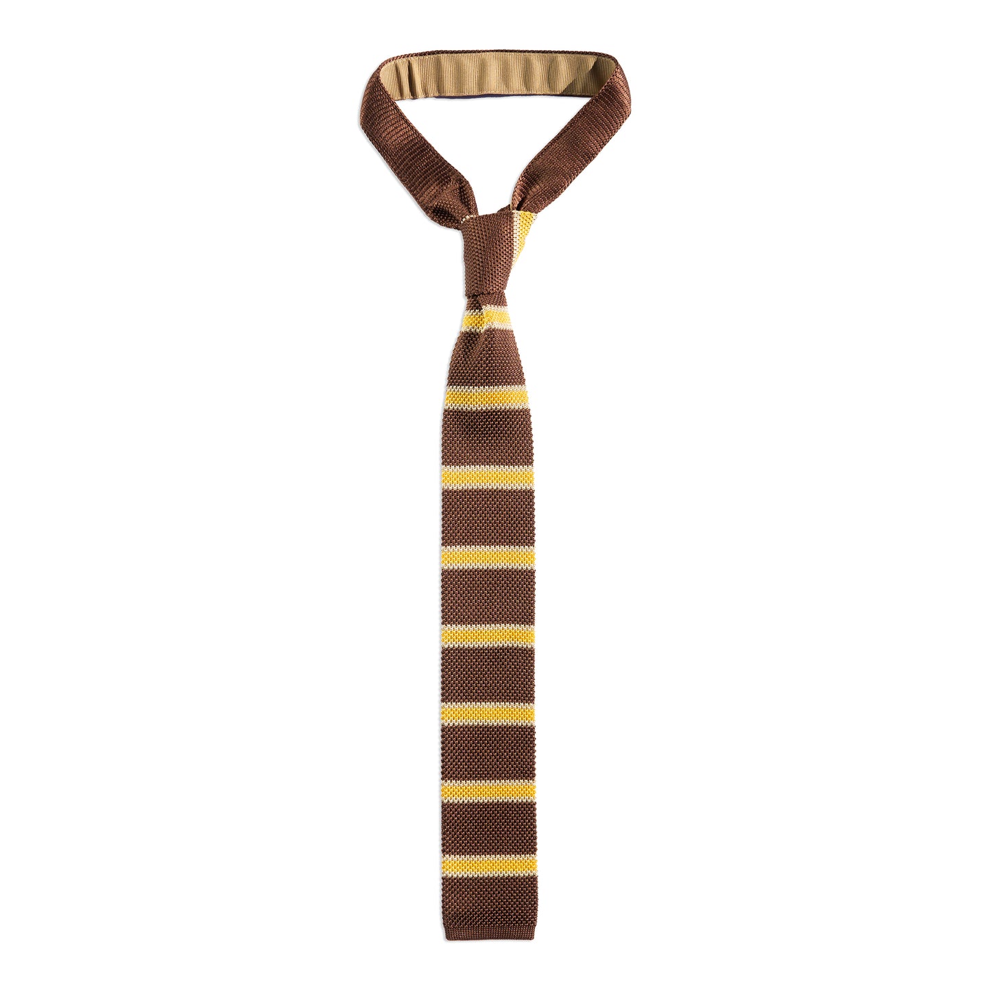 Silk Knit Tie in Friar