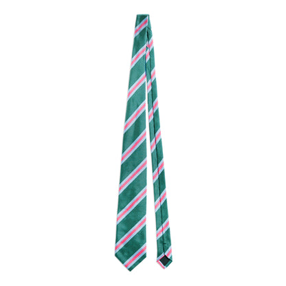 Silk Repp Tie in Melon