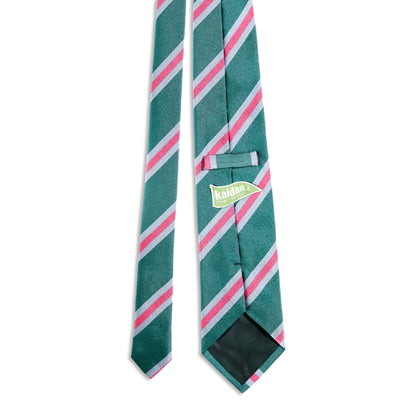 Silk Repp Tie in Melon